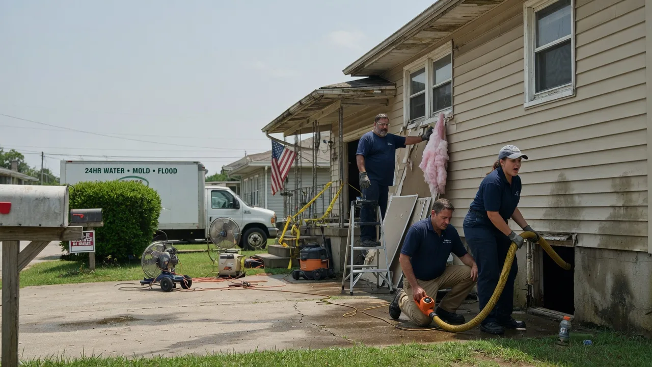 Water Damage Repair in Mount Cory, OH near me